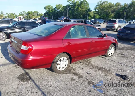 2003 Toyota Camry Le z USA, uszkodzony, nr VIN 4T1BE32K63U251267